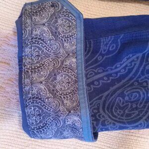 Man shirt - blue - Corduroy